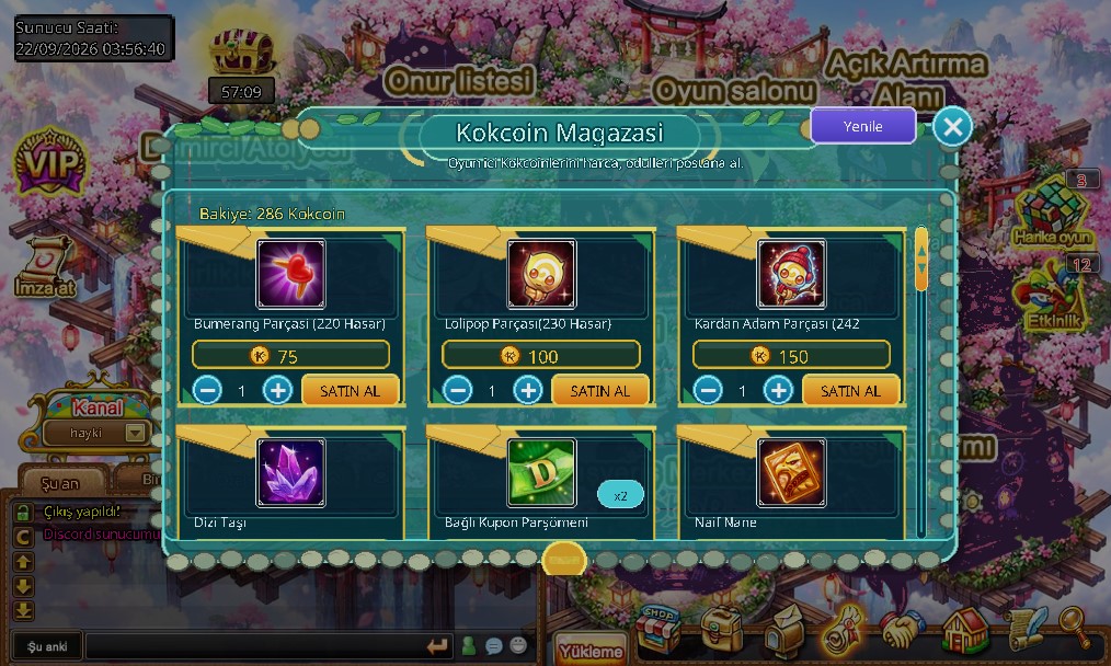 Kokotank karakter ekrani